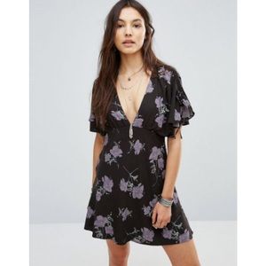 Free people floral dress (night comb)